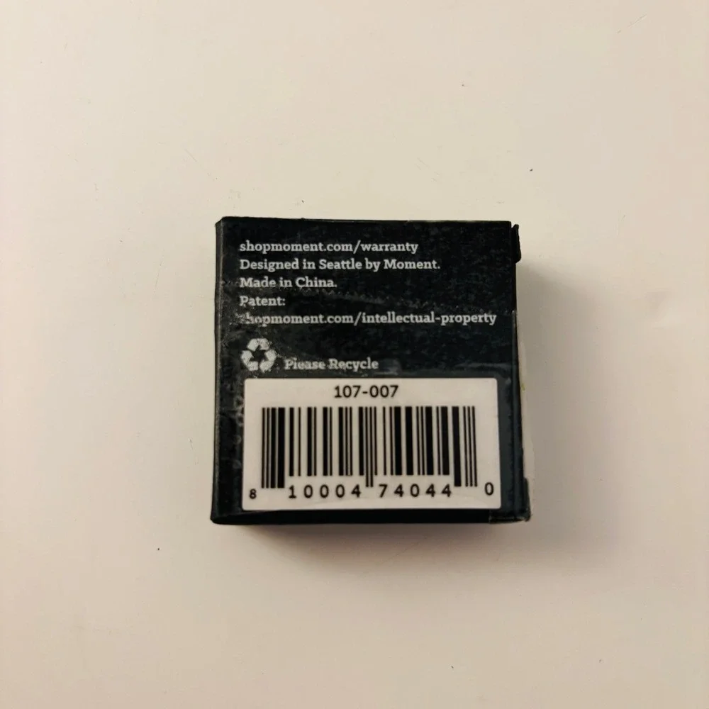 Moment Rear Lens Cap v2 Mount 107-007 Black Lens Accessory